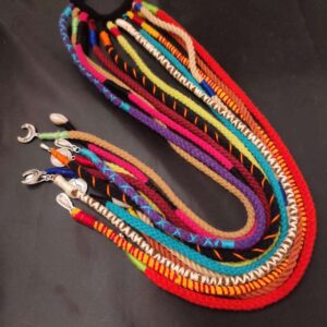 Boho Style Gypsy Hair Accessory Multi Colored Strings No.1