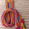 New Pink & Yellow Boho Hair Strings Set of 12 Strings with Charms & Metal Pcs - Image 6