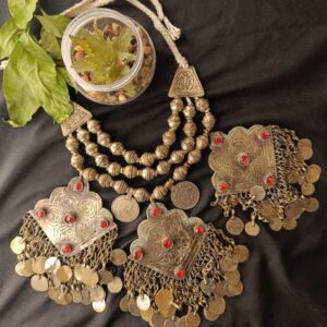 Antique Afghani Statement Neckpiece