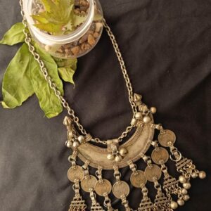 Original Tribal Brass Hasli Necklace