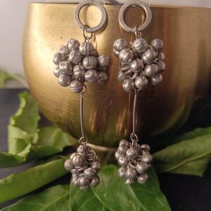 Antique Ghungroo Stud Earrings