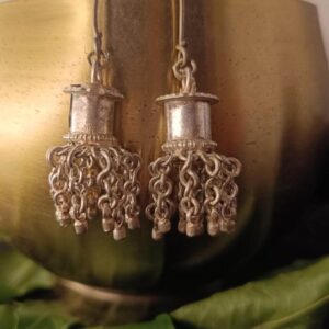 Small Rabari Topli with Ghungroo Earrings