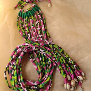 Multi Colored Fabric Hair Strings