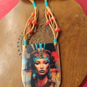 Boho African Marble Necklace