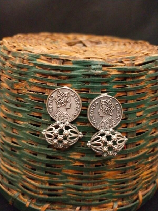 Queen Victoria Coin Earring