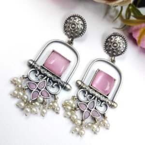 Long Stone Earrings