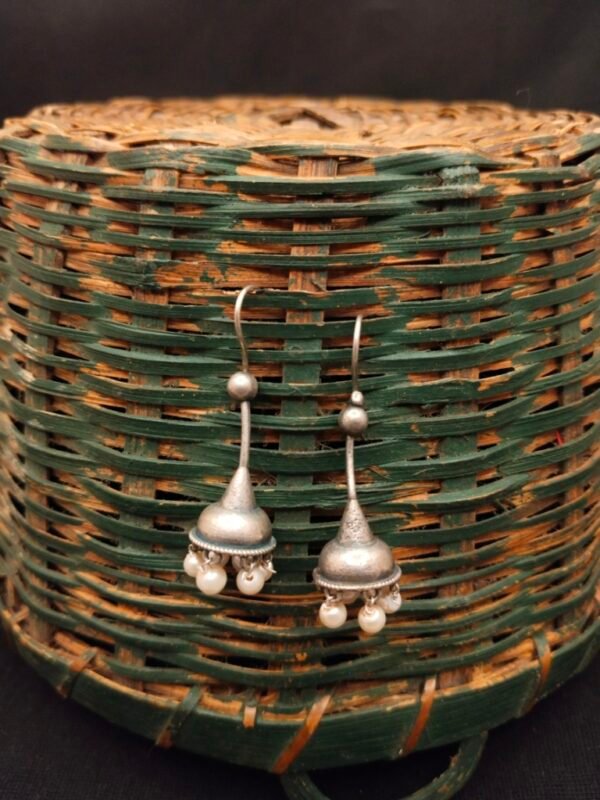 Small Jhumki Metal Earrings