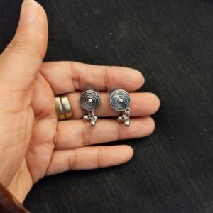 German Silver Oxidised Necklace Set