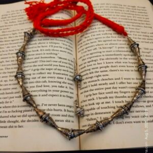 German Silver Oxidised Necklace Set